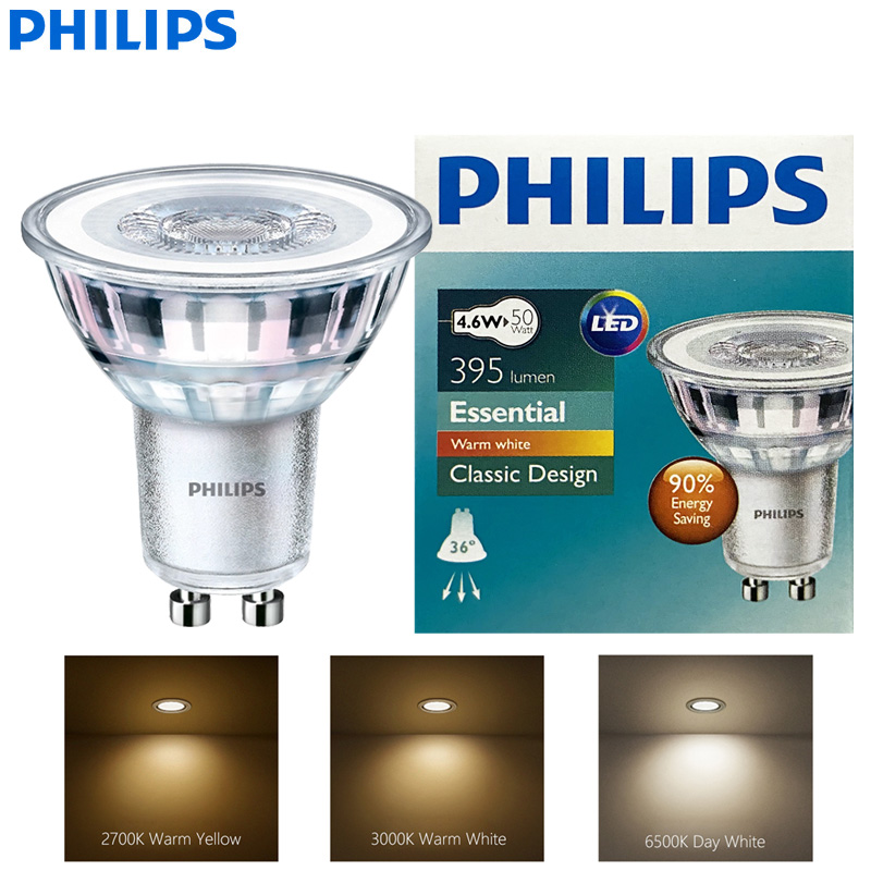 필립스 LED GU10 PAR16 에센셜 4.6W (= - Philips Bulb Led Classic 리뷰 및 가격